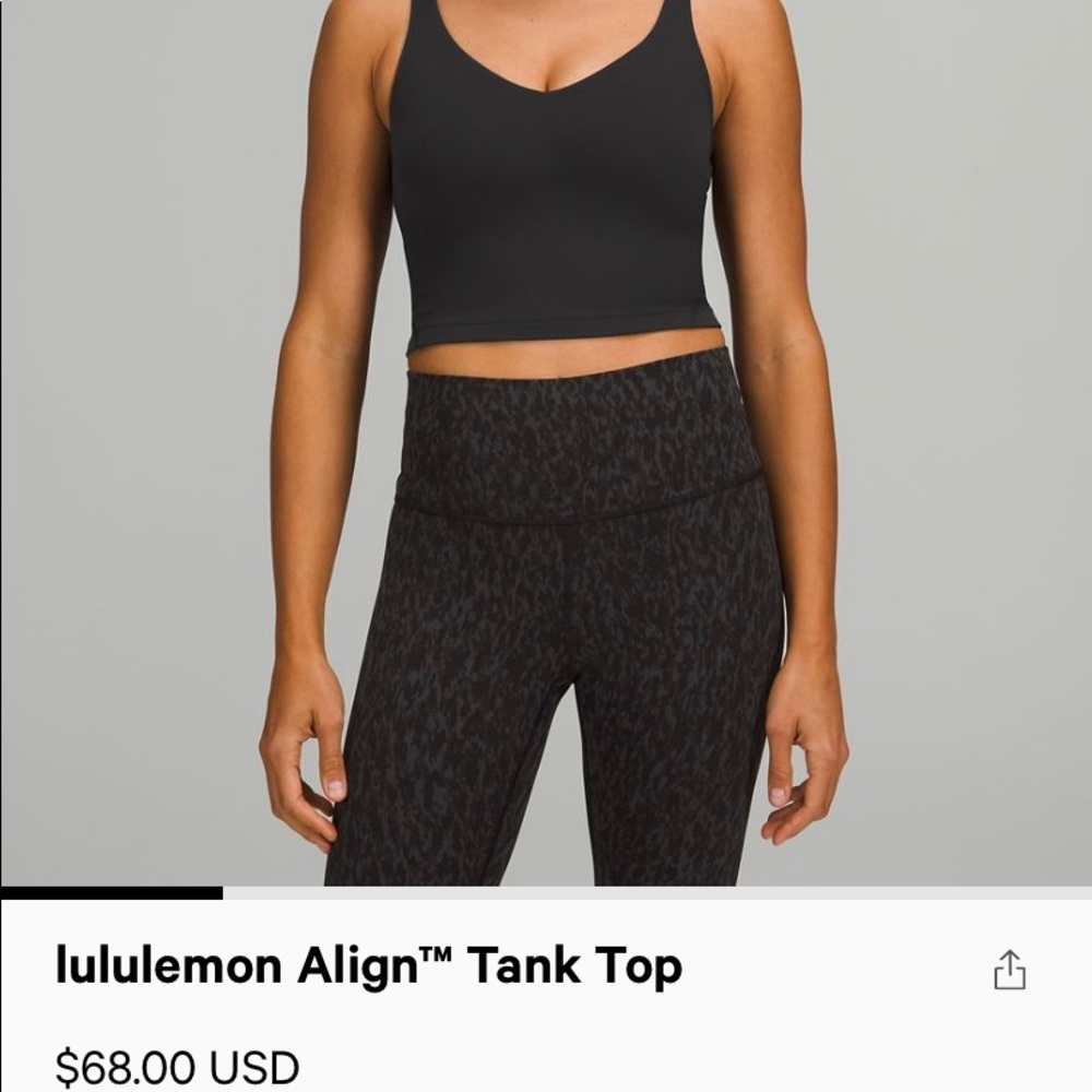 NWT Lululemon Align Tank